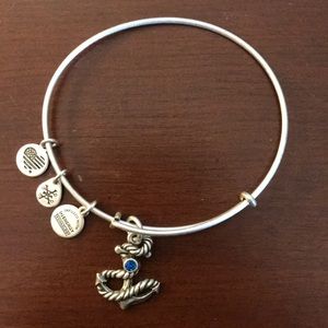 Alex and Ani anchor bracelet
